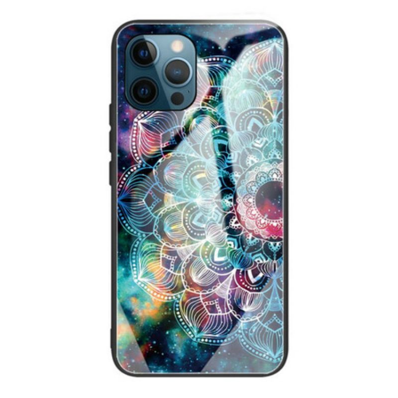 Cover iPhone 13 Pro Mandala In Vetro Temperato