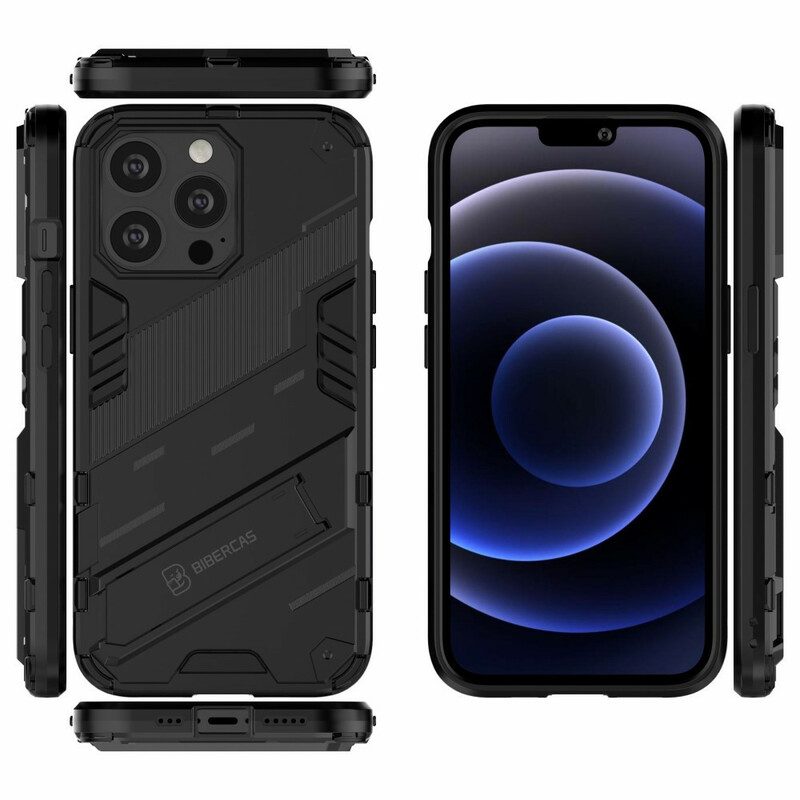 Cover iPhone 13 Pro Supporto Staccabile A Due Posizioni A Mani Libere