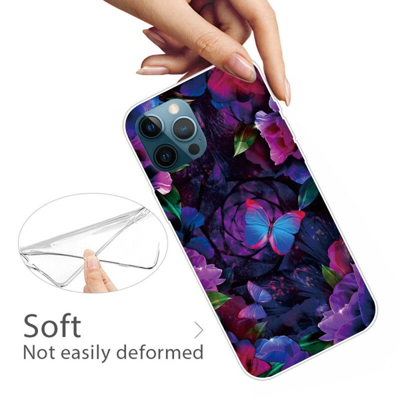 Cover iPhone 13 Pro Variazione Farfalle