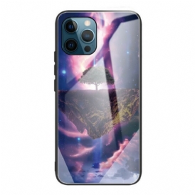 Cover iPhone 13 Pro Vetro Temperato Dell'albero Del Mondo