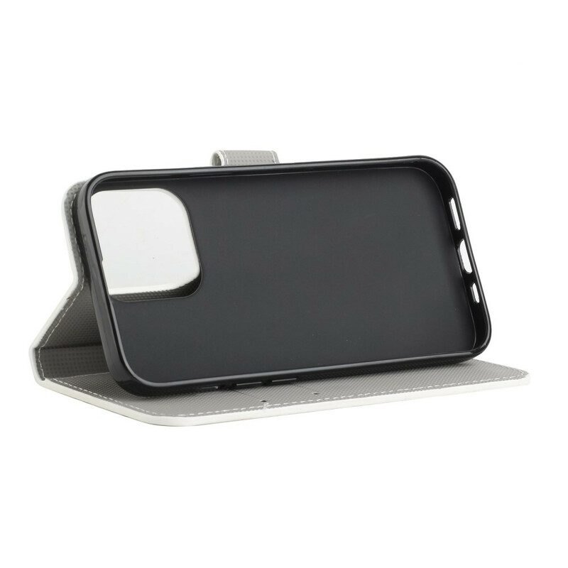 Custodia in pelle iPhone 13 Pro Bandiera Dell'inghilterra