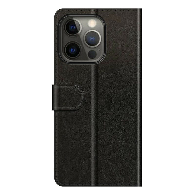 Custodia in pelle iPhone 13 Pro Effetto Pelle Di Design