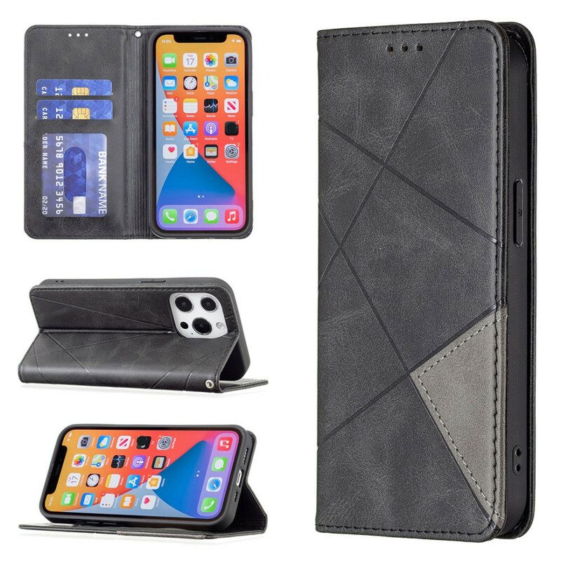 Folio Cover iPhone 13 Pro Custodia in pelle Stile D'artista