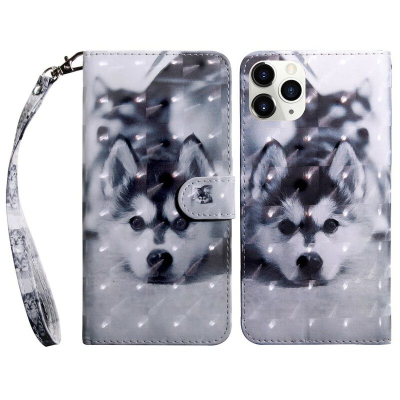 Folio Cover iPhone 13 Pro Punto Luce Gustave Il Cane