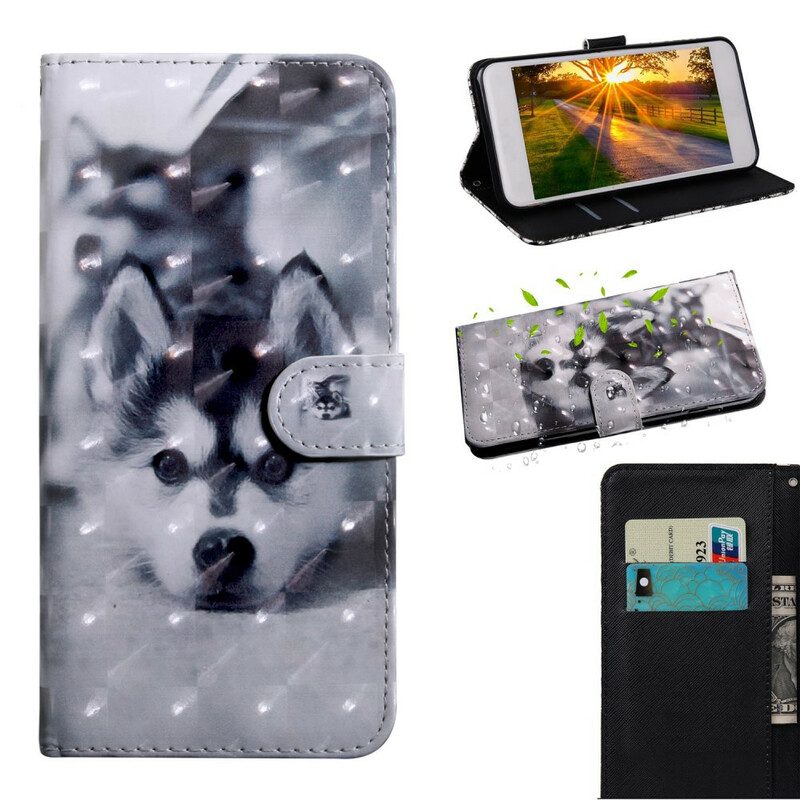 Folio Cover iPhone 13 Pro Punto Luce Gustave Il Cane