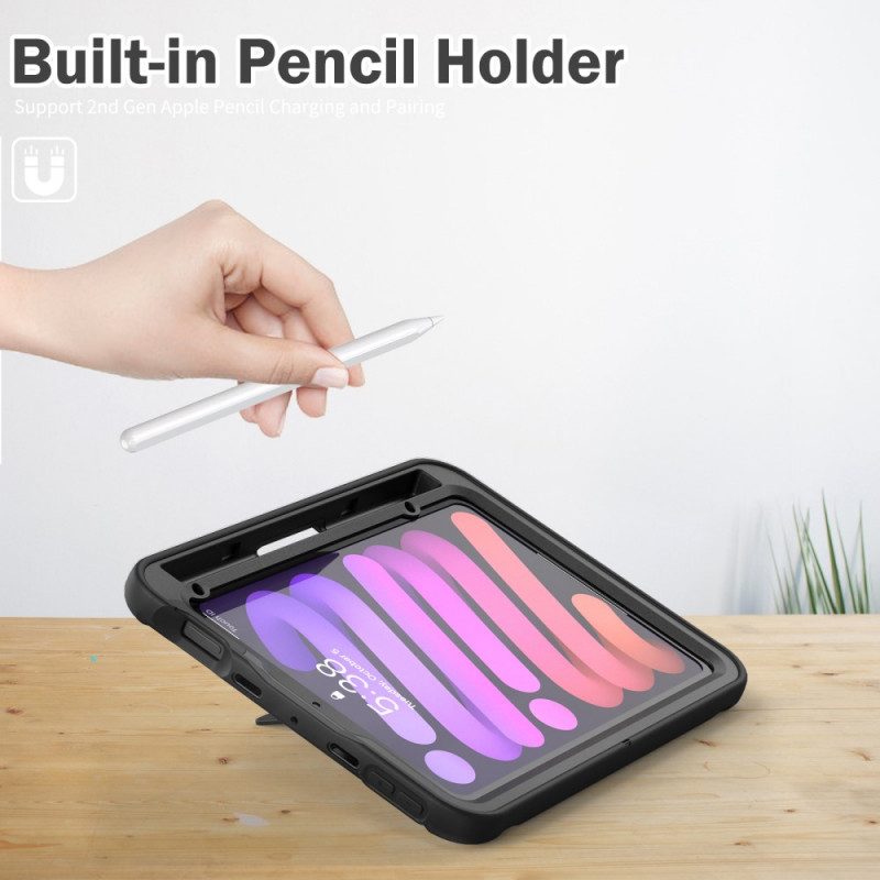 Cover iPad Mini 6 (2021) Cinghia Porta Stilo Ultra Resistente