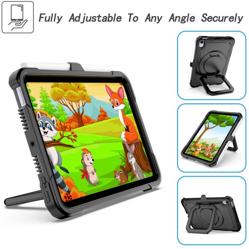 Cover iPad Mini 6 (2021) Design Della Staffa Ad Anello Ultra Resistente