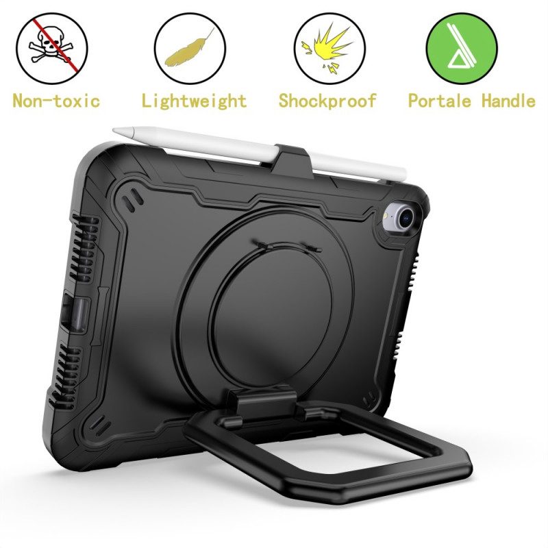 Cover iPad Mini 6 (2021) Design Della Staffa Ad Anello Ultra Resistente
