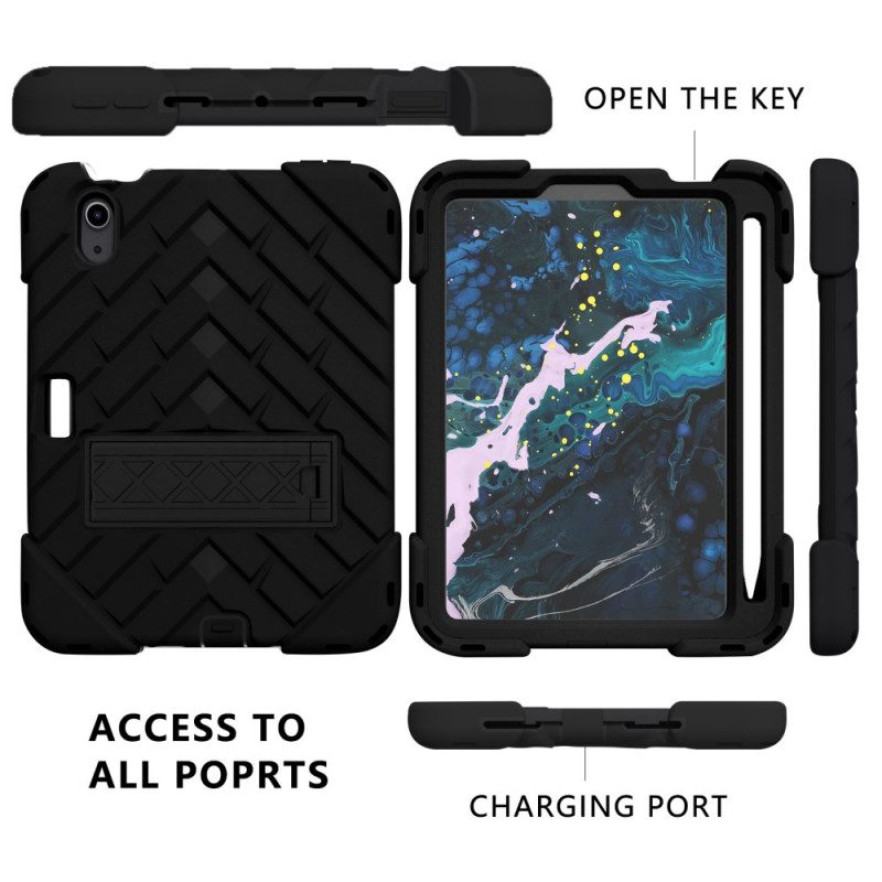 Cover iPad Mini 6 (2021) Super Resistente Con Supporto E Tracolla