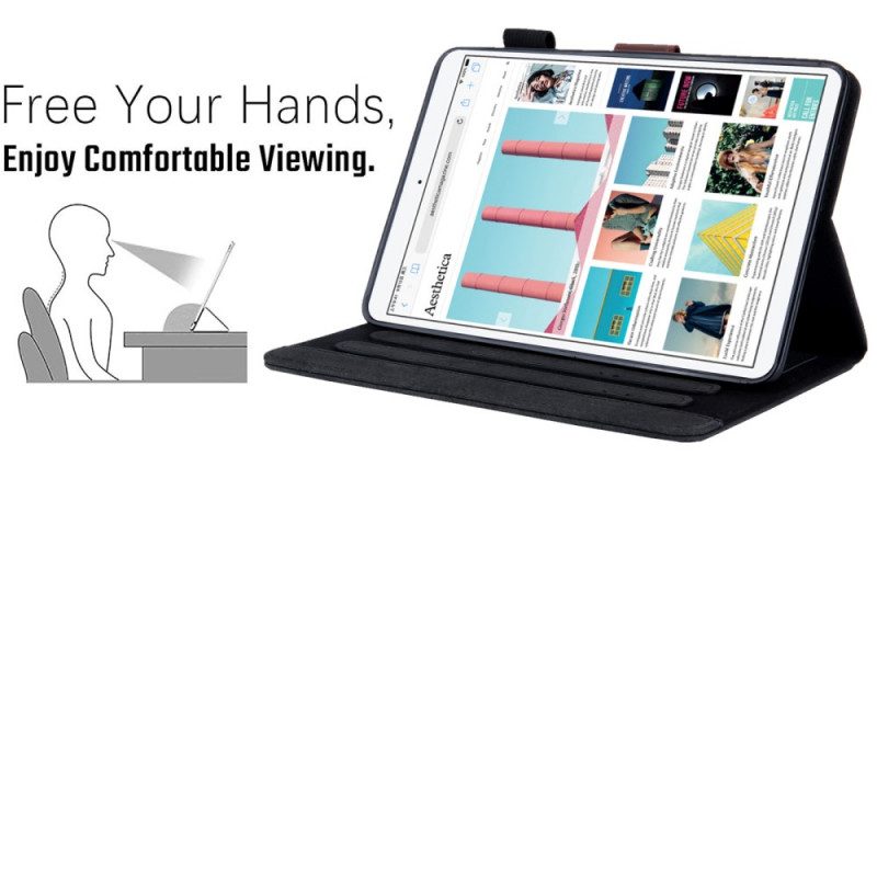 Custodia A Portafoglio iPad Mini 6 (2021) Tessuto
