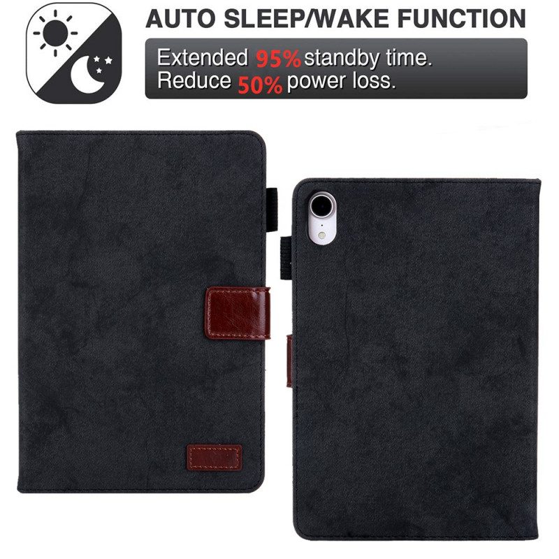 Custodia A Portafoglio iPad Mini 6 (2021) Tessuto