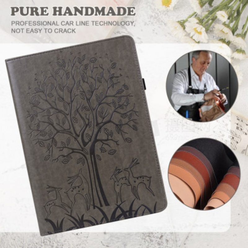 Custodia in pelle iPad Mini 6 (2021) Albero Grafico