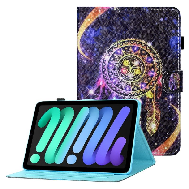 Custodia in pelle iPad Mini 6 (2021) Arte Dell'acchiappasogni