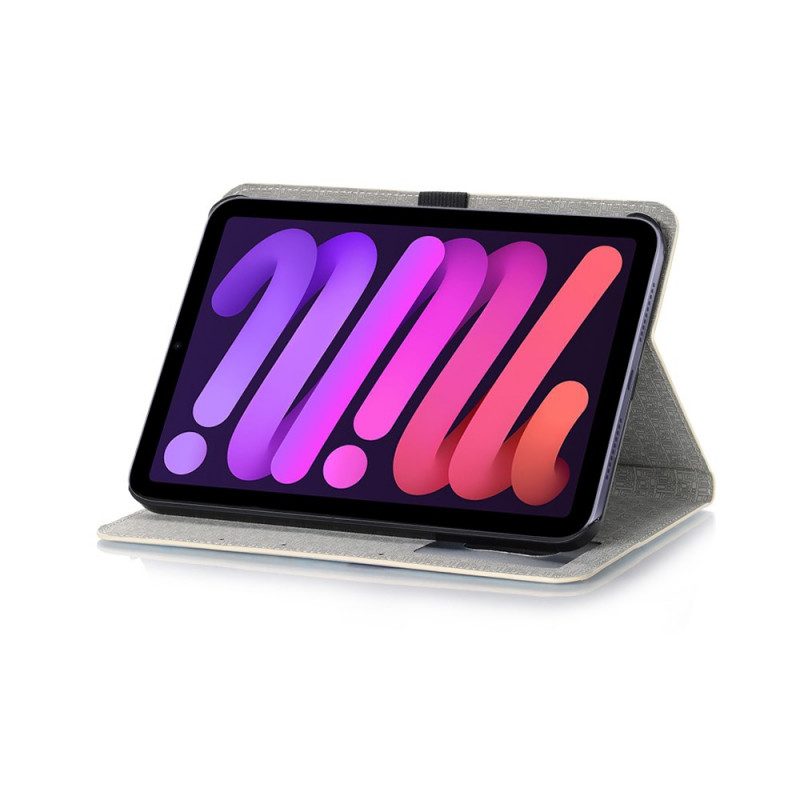 Custodia in pelle iPad Mini 6 (2021) Balena Dei Cartoni Animati