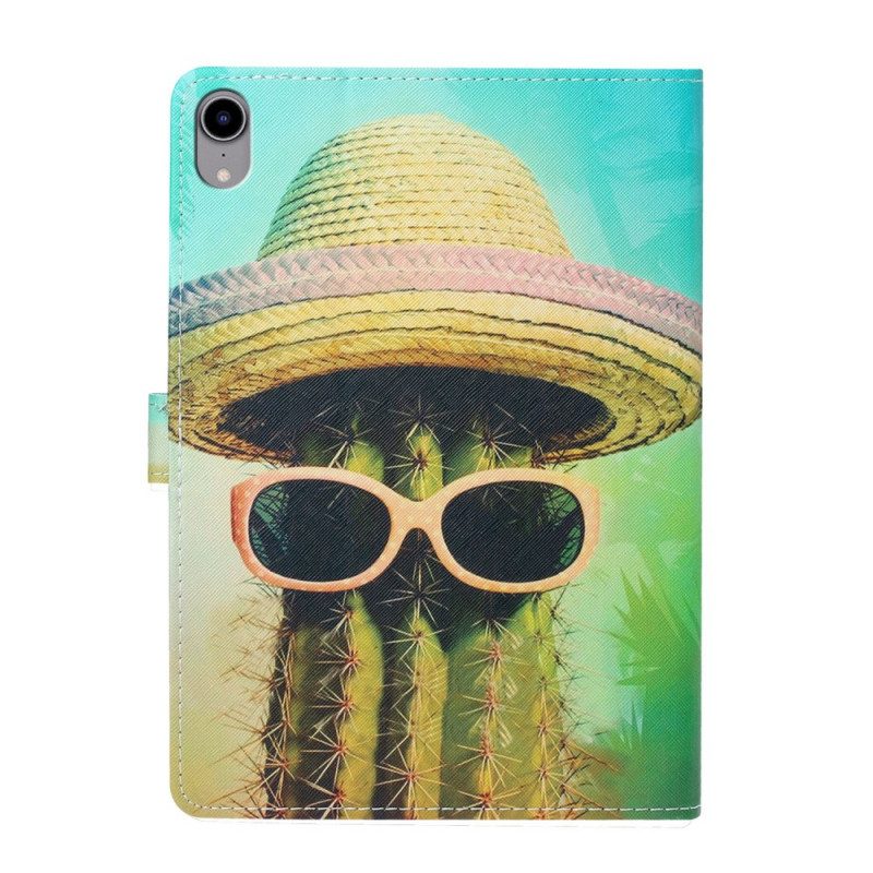 Custodia in pelle iPad Mini 6 (2021) Cactus Rilassati
