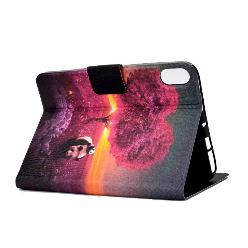 Custodia in pelle iPad Mini 6 (2021) Cuore Di Panda
