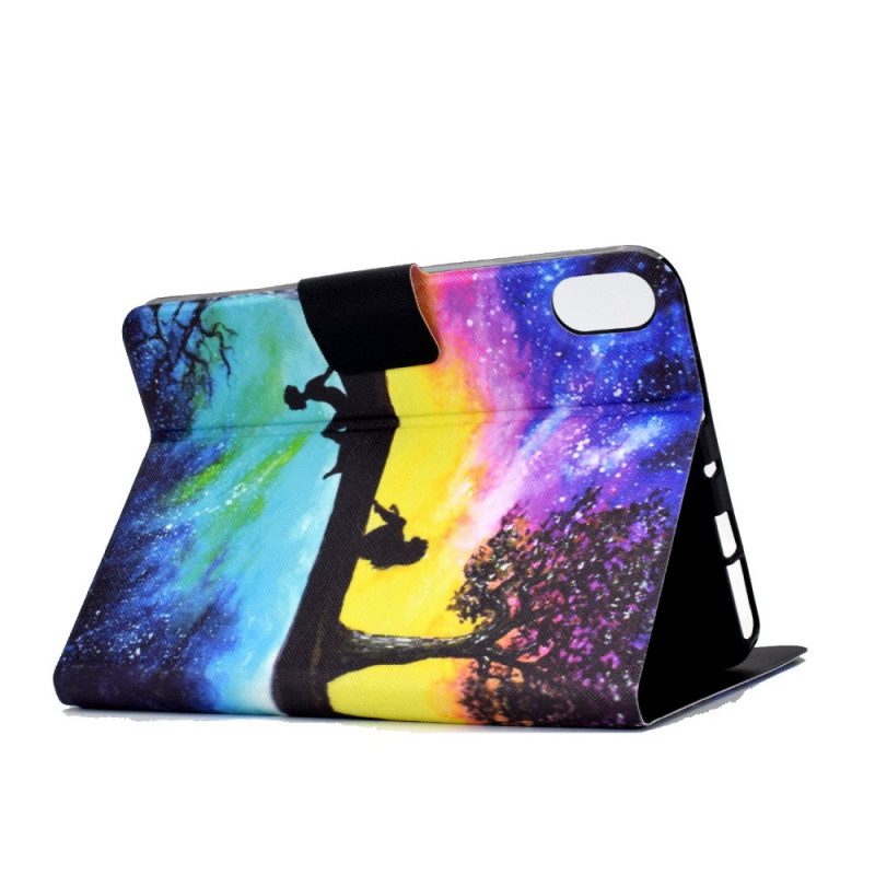 Custodia in pelle iPad Mini 6 (2021) Fantasticheria Sotto L'albero