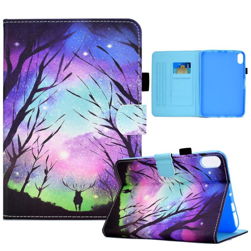 Custodia in pelle iPad Mini 6 (2021) Foresta E Cervi