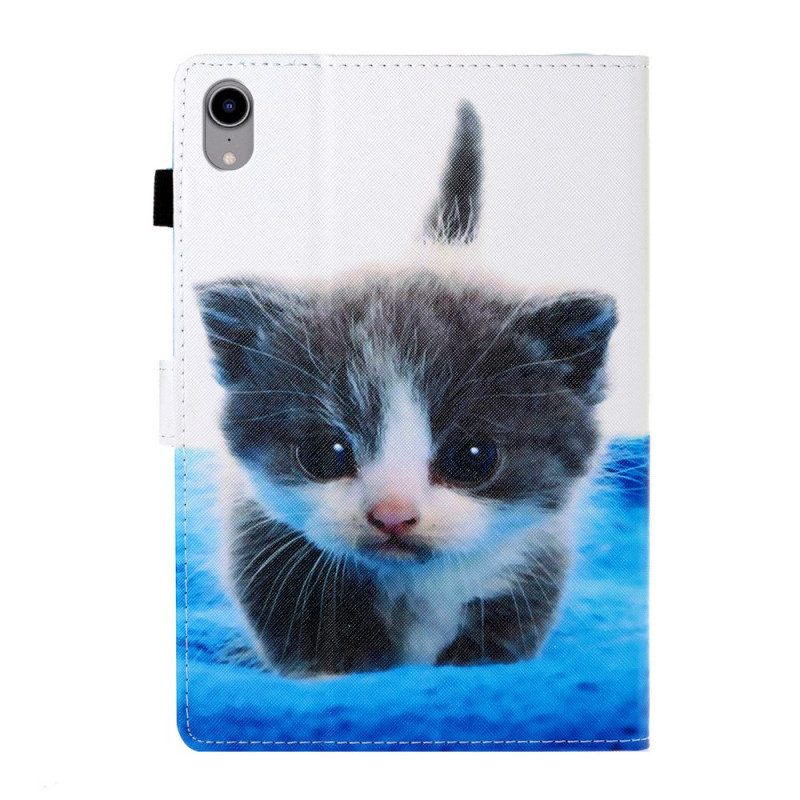 Custodia in pelle iPad Mini 6 (2021) Gatto Emotivo