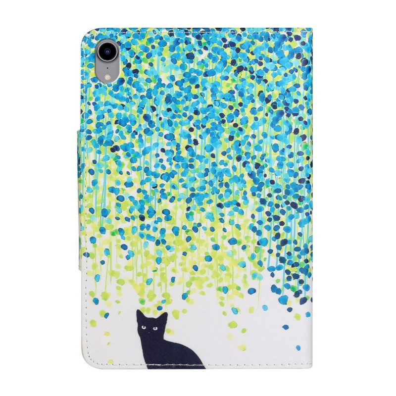 Custodia in pelle iPad Mini 6 (2021) Gatto Nero