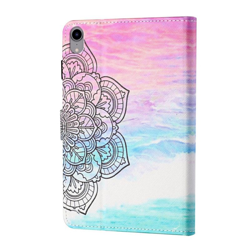 Custodia in pelle iPad Mini 6 (2021) Mandala Grafico
