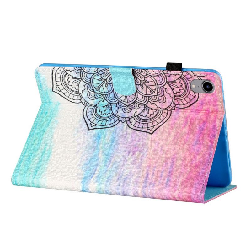 Custodia in pelle iPad Mini 6 (2021) Mandala Grafico