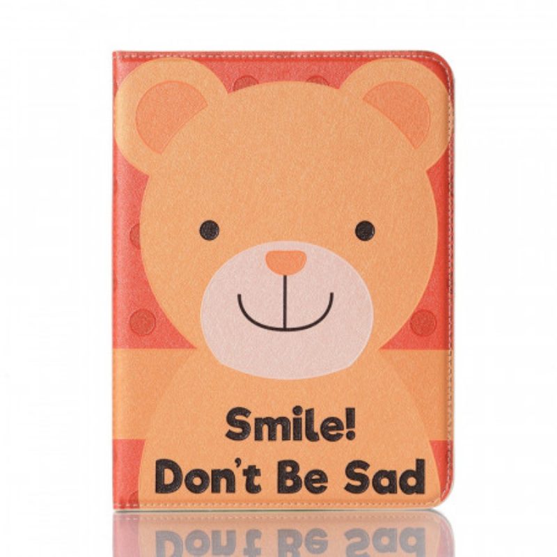 Custodia in pelle iPad Mini 6 (2021) Sorridi. Non Essere Triste
