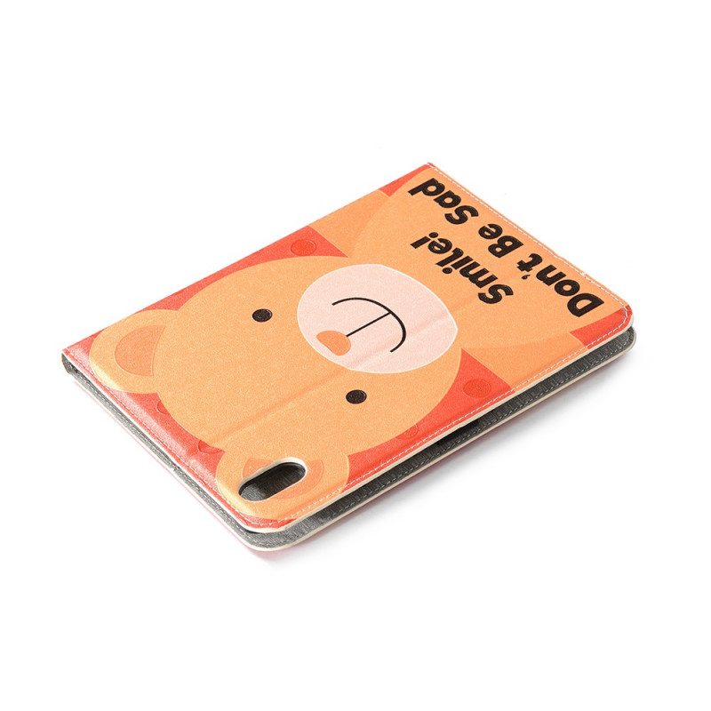 Custodia in pelle iPad Mini 6 (2021) Sorridi. Non Essere Triste
