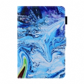 Custodia in pelle iPad Mini 6 (2021) Stile Astratto