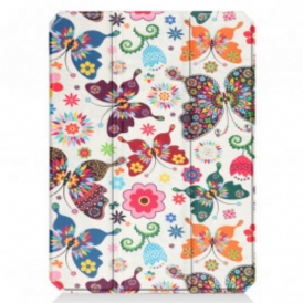 Custodia iPad Mini 6 (2021) Portapenne Fiore Vintage