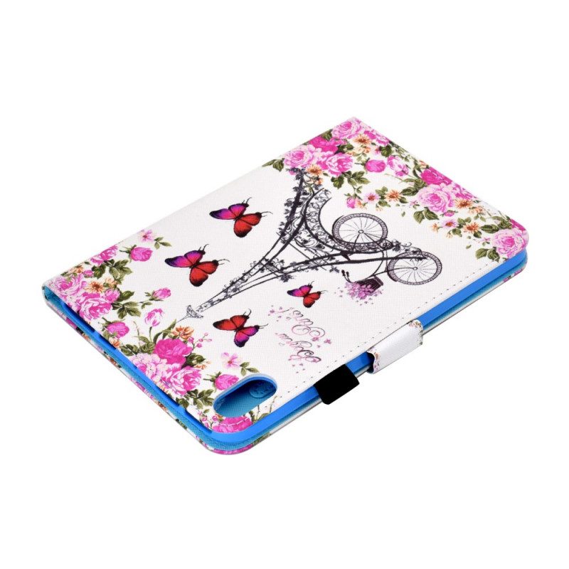 Folio Cover iPad Mini 6 (2021) Bici Della Torre Eiffel