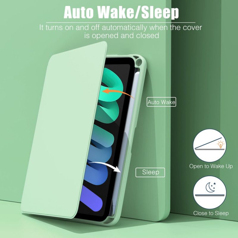 Folio Cover iPad Mini 6 (2021) Ecopelle Girevole A 360°