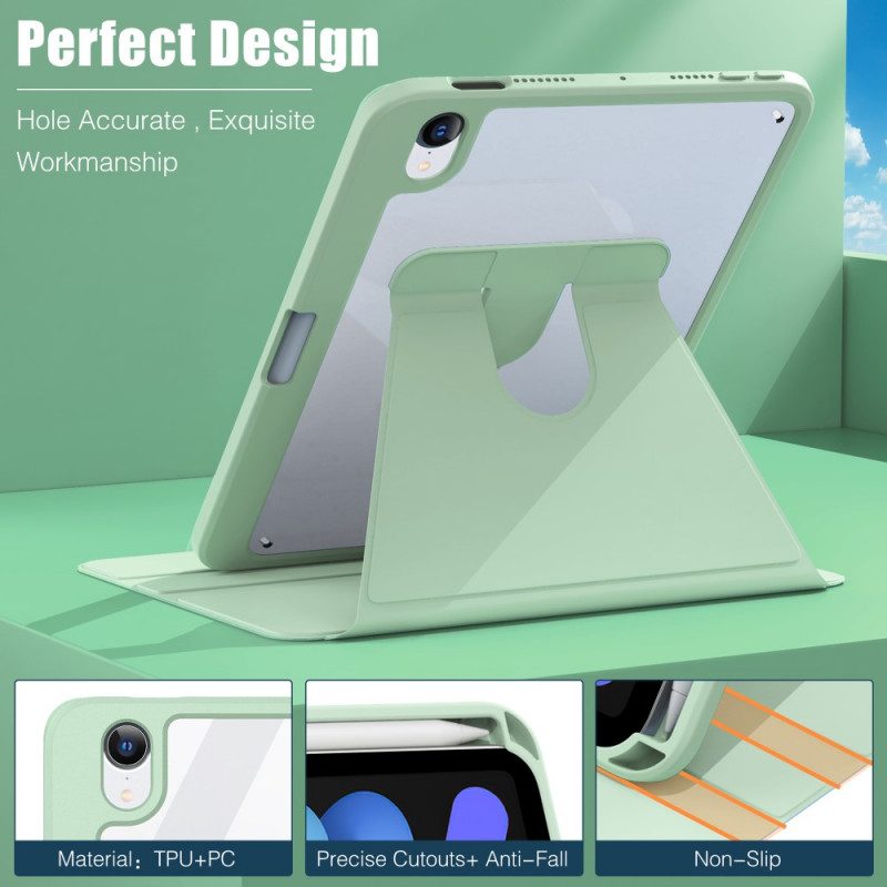 Folio Cover iPad Mini 6 (2021) Ecopelle Girevole A 360°