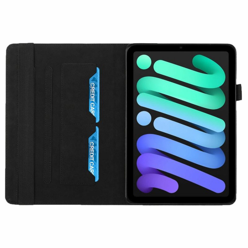 Folio Cover iPad Mini 6 (2021) Fascia Elastica Testurizzata