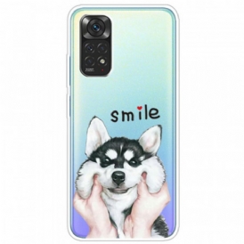 Cover Xiaomi Redmi Note 11 Pro / 11 Pro 5G Cane Sorridente