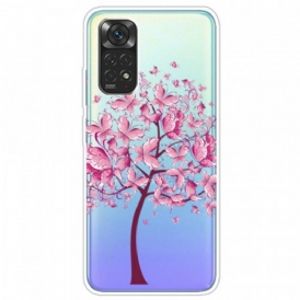 Cover Xiaomi Redmi Note 11 Pro / 11 Pro 5G Cima Dell'albero Rosa