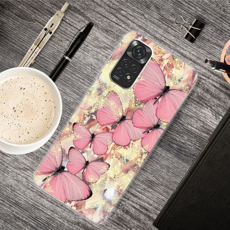 Cover Xiaomi Redmi Note 11 Pro / 11 Pro 5G Farfalle Reali