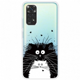 Cover Xiaomi Redmi Note 11 Pro / 11 Pro 5G Guarda I Gatti