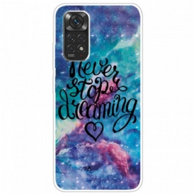 Cover Xiaomi Redmi Note 11 Pro / 11 Pro 5G Non Smettere Mai Di Sognare