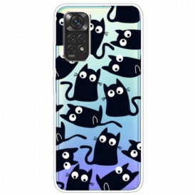 Cover Xiaomi Redmi Note 11 Pro / 11 Pro 5G Più Gatti Neri
