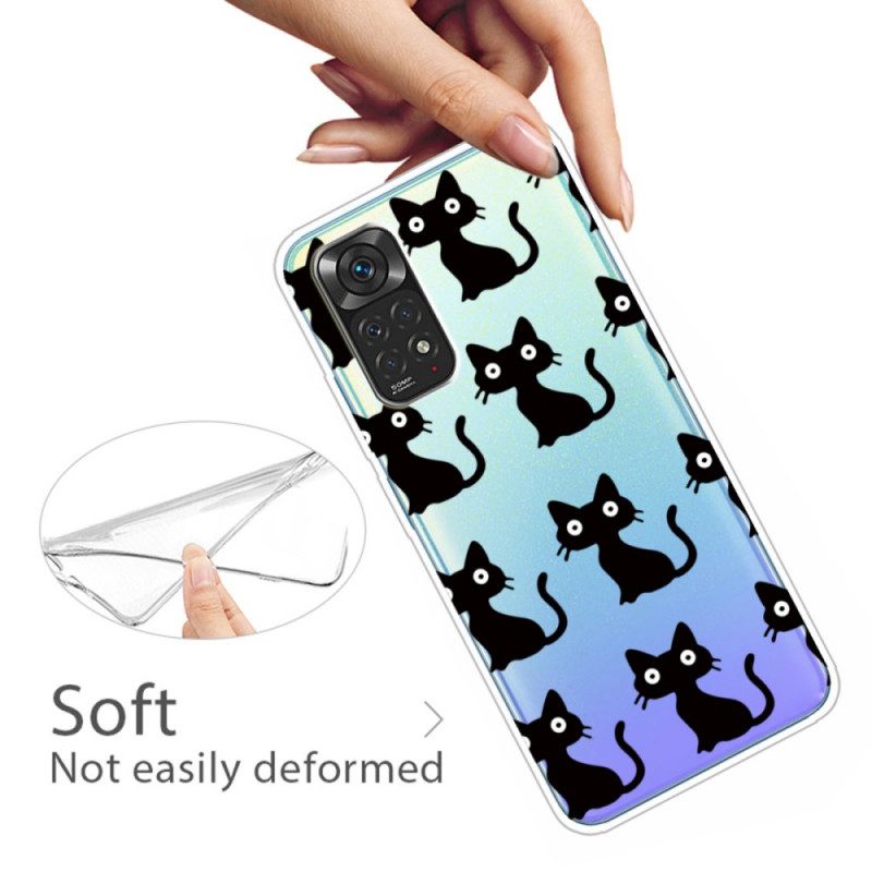 Cover Xiaomi Redmi Note 11 Pro / 11 Pro 5G Più Gatti Neri