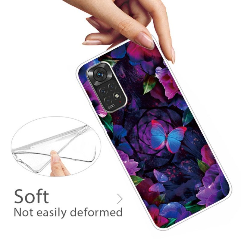 Cover Xiaomi Redmi Note 11 Pro / 11 Pro 5G Variazione Farfalle
