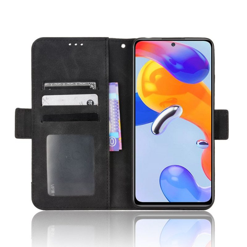 Custodia in pelle Xiaomi Redmi Note 11 Pro / 11 Pro 5G Classe Premier Multi-carta