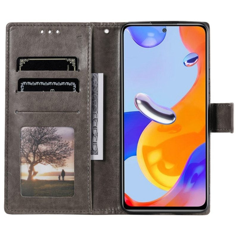 Custodia in pelle Xiaomi Redmi Note 11 Pro / 11 Pro 5G Mandala Del Sole