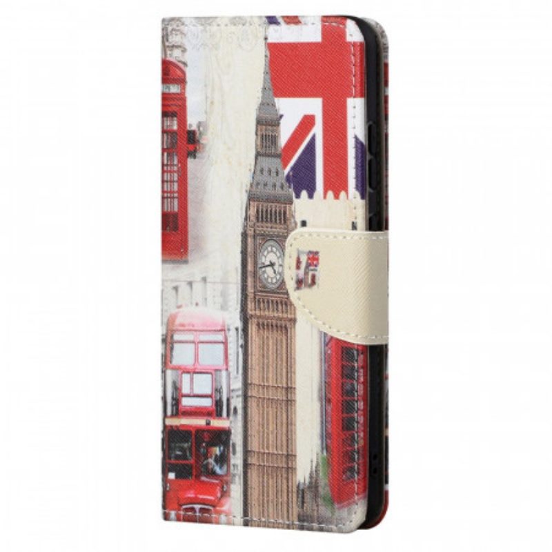 Custodia in pelle Xiaomi Redmi Note 11 Pro / 11 Pro 5G Vita Londinese