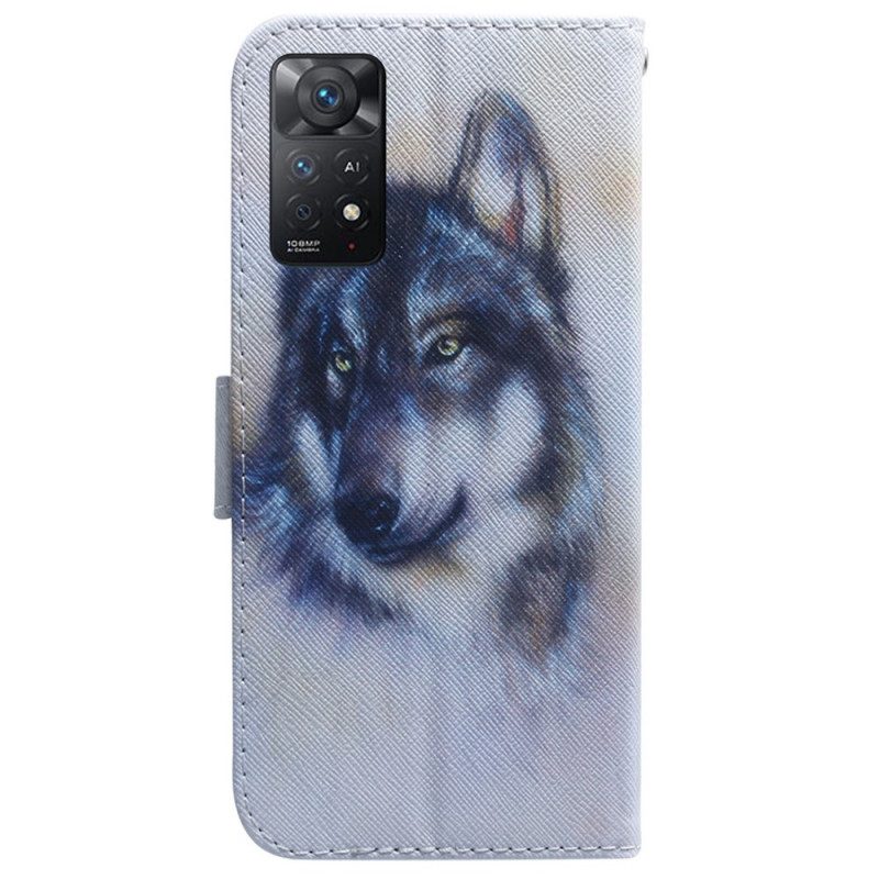Folio Cover Xiaomi Redmi Note 11 Pro / 11 Pro 5G Sguardo Canino