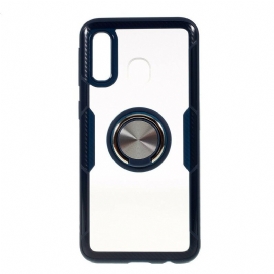 Cover Samsung Galaxy A30 Trasparente Con Anello-supporto