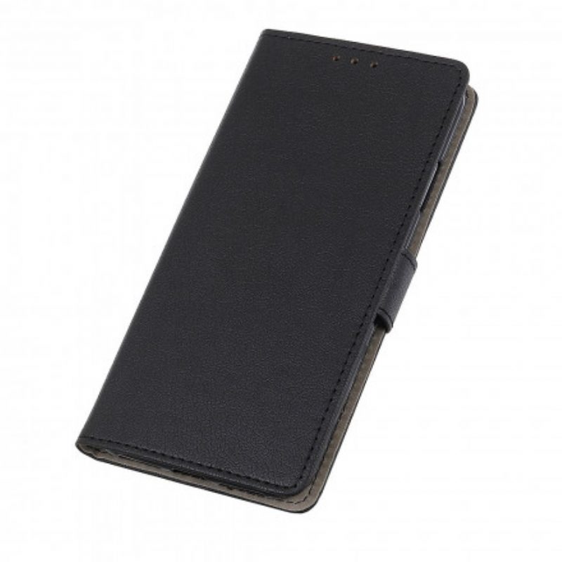 Custodia in pelle Moto G60S Classico Effetto Pelle