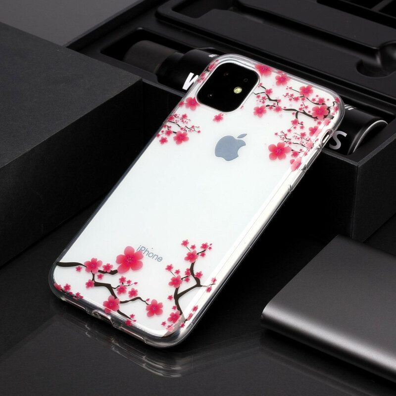 Cover iPhone 11 Albero In Fiore Senza Soluzione Di Continuità