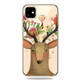 Cover iPhone 11 Cervo Tribale